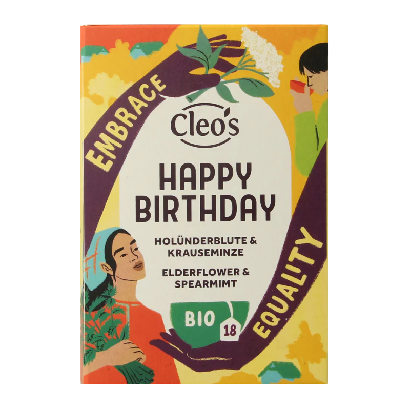 Cleo’s Happy birthday bio 18 Zakjes