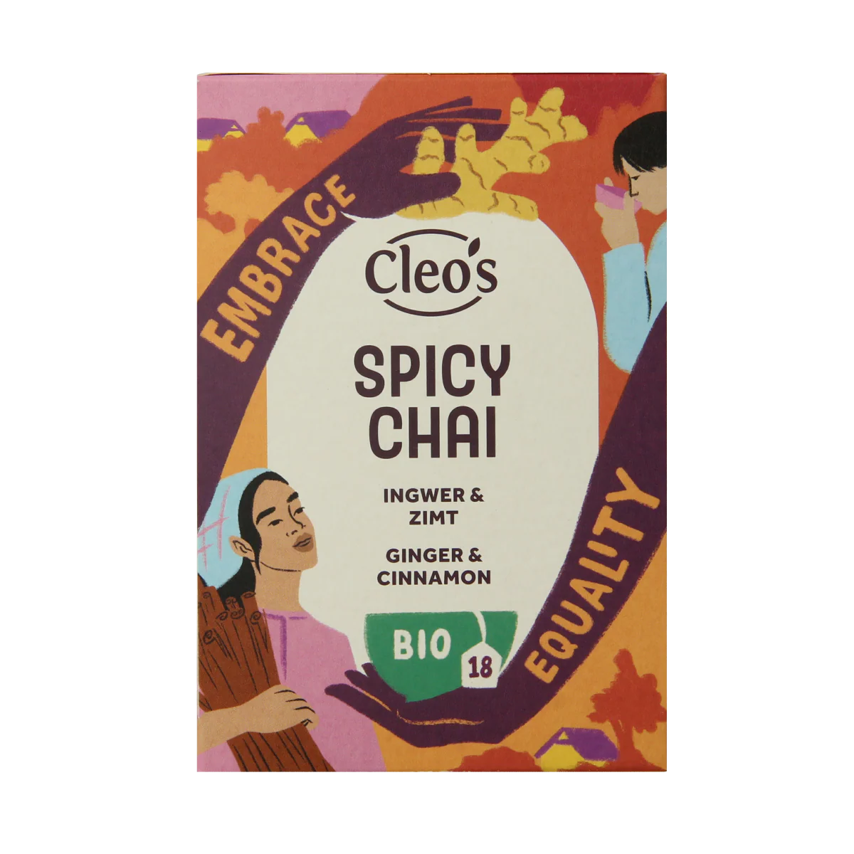 Cleo’s Spicy chai bio 18.00 Zakjes