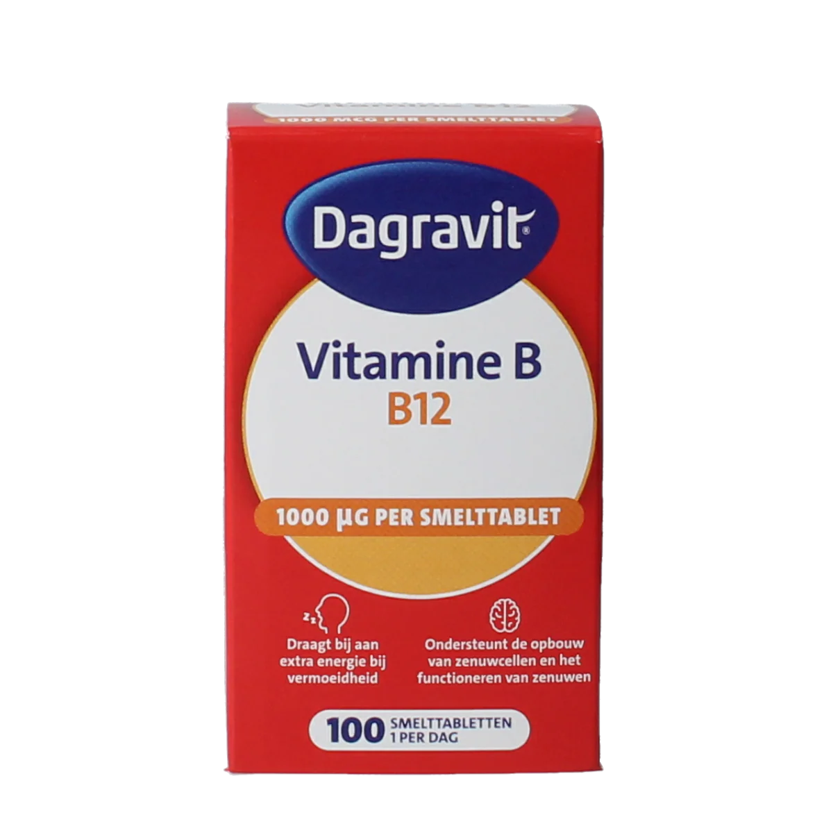 Dagravit Vitamine B12 1000mcg smelt 100.00 Tabletten
