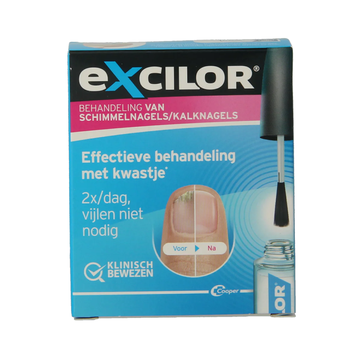 Excilor Kalknagel solution kwastje 3.03 Milliliter