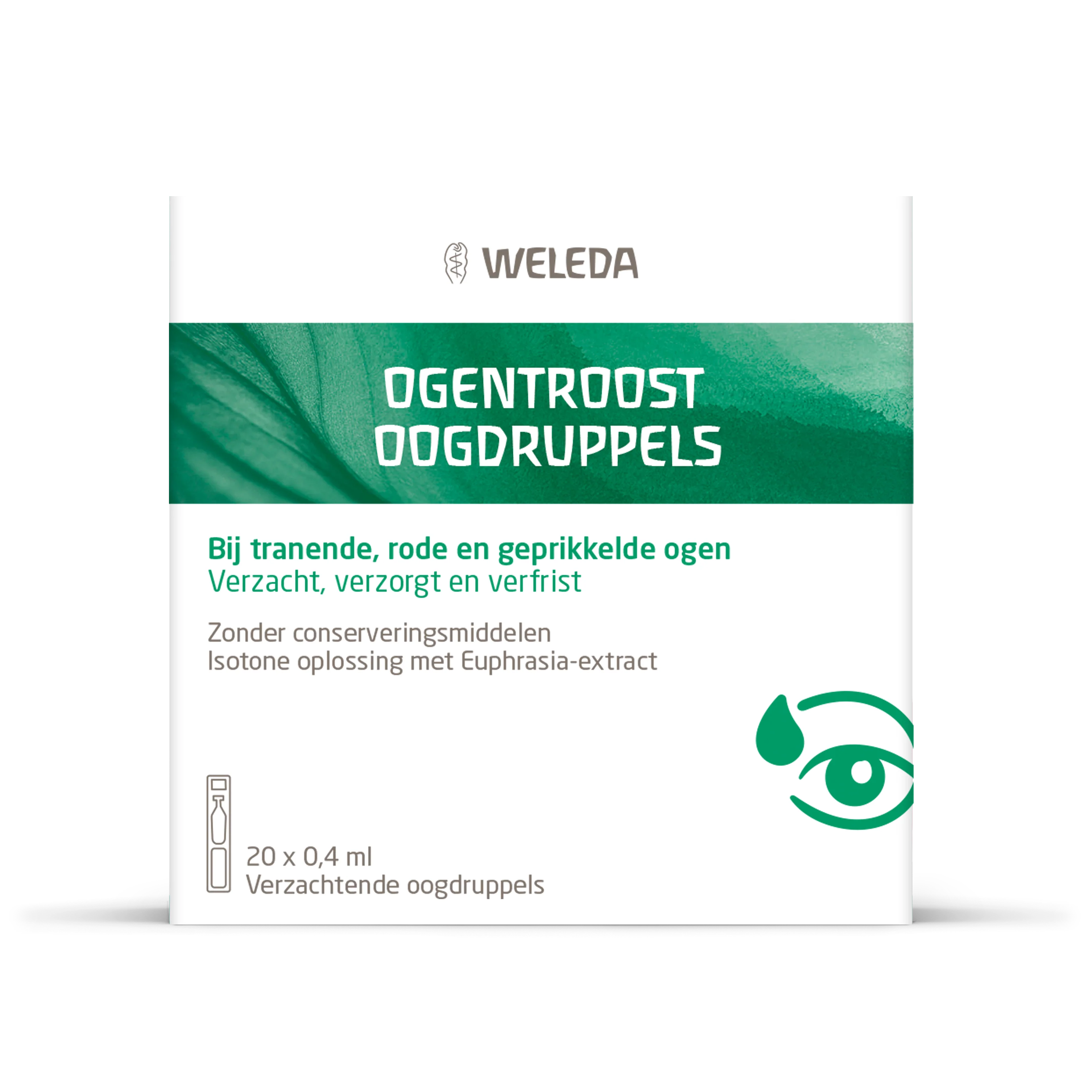 Weleda Ogentroost oogdruppels 0.4ml 20.00 Ampullen