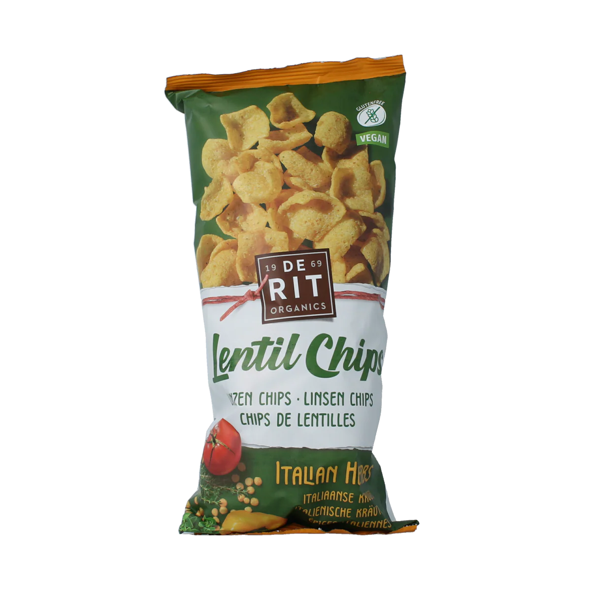 De Rit Linzenchips Italian herbs bio 75.00 Gram
