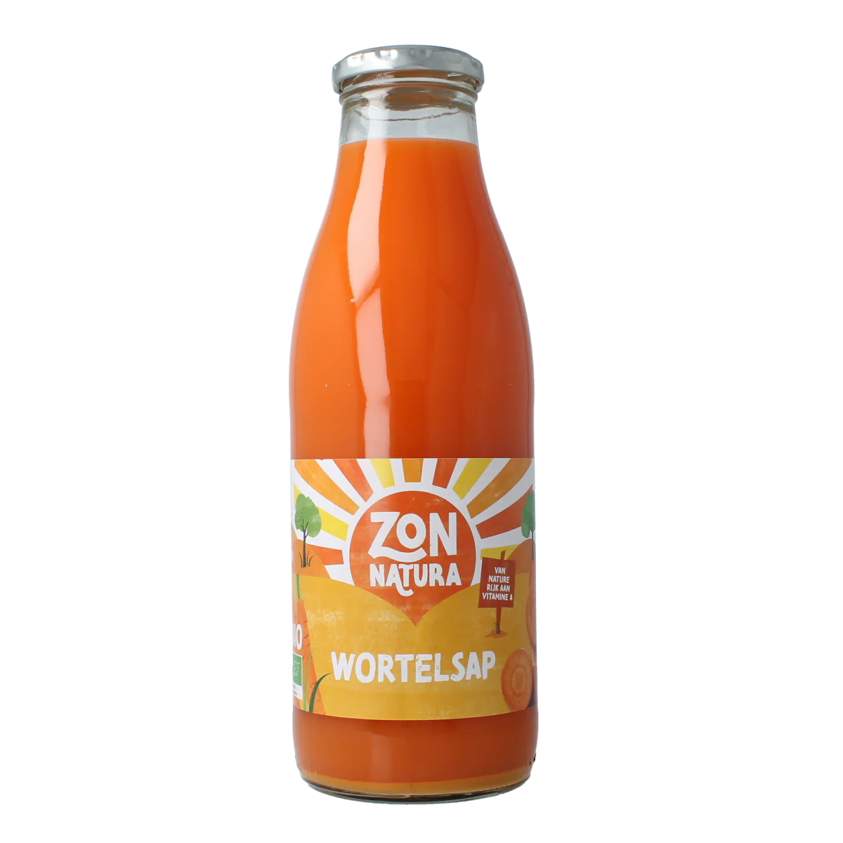 Zonnatura Wortelsap bio 750 Milliliter