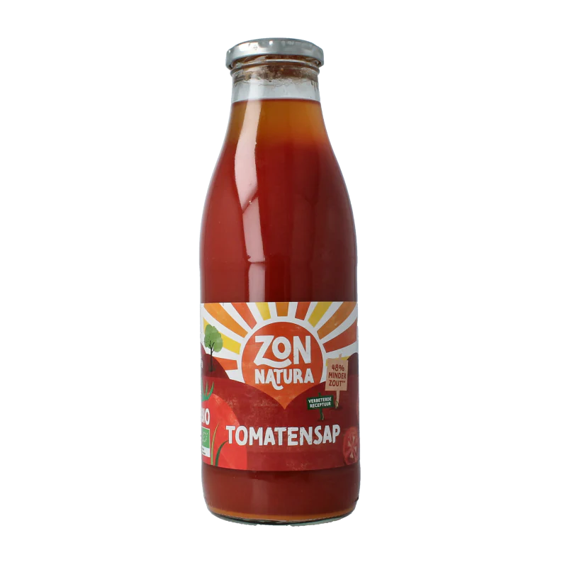 Zonnatura Tomatensap bio 750 Milliliter