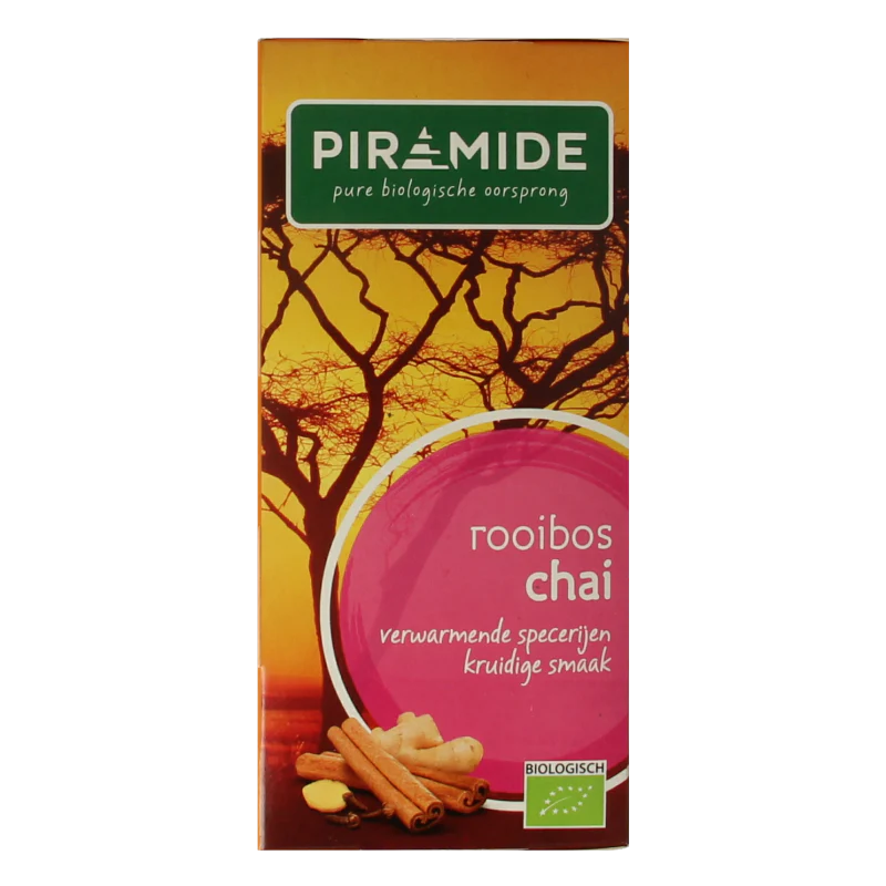 Piramide Chai rooibos thee bio 20 Zakjes