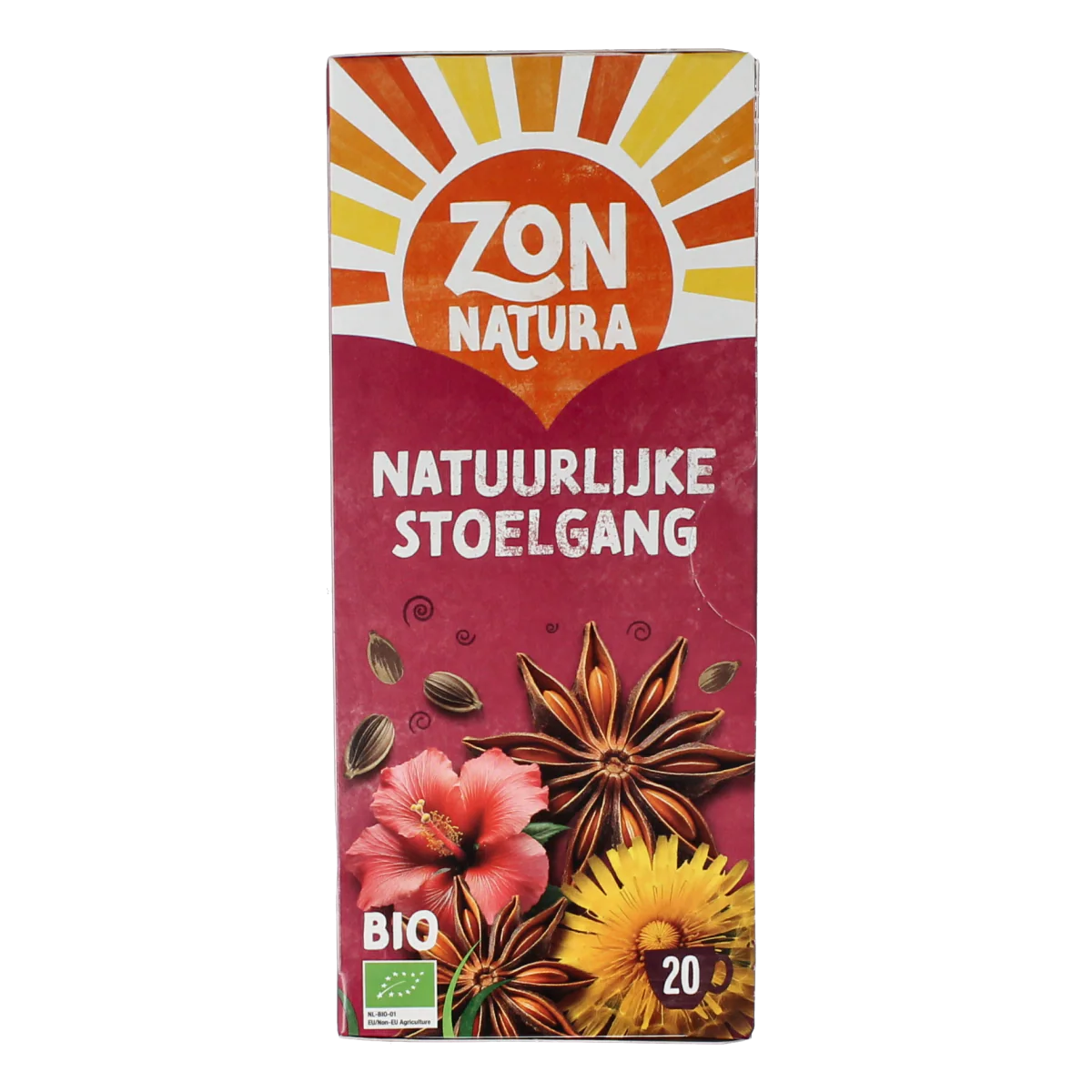 Zonnatura Stoelgang thee bio 20.00 Zakjes
