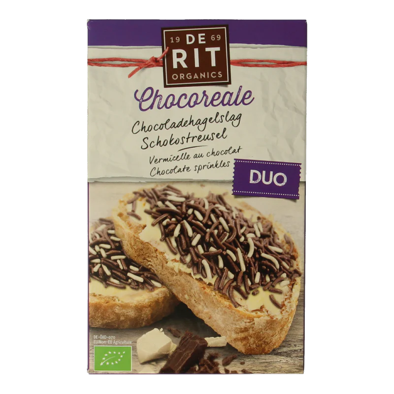 De Rit Chocoreale hagelslag mix bio 225 Gram