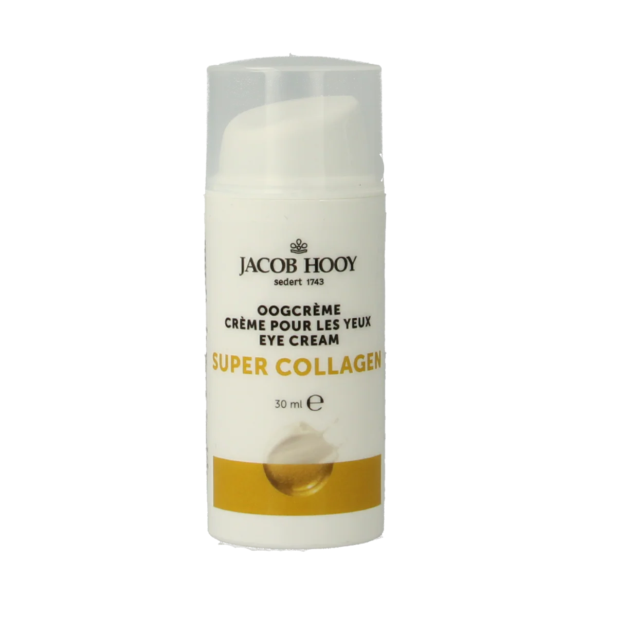 Jacob Hooy Super collageen oogcreme 30.00 Milliliter