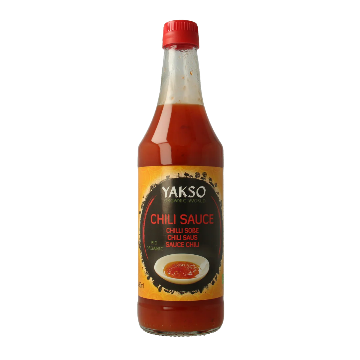 Yakso Chilisaus bio 480.00 Milliliter