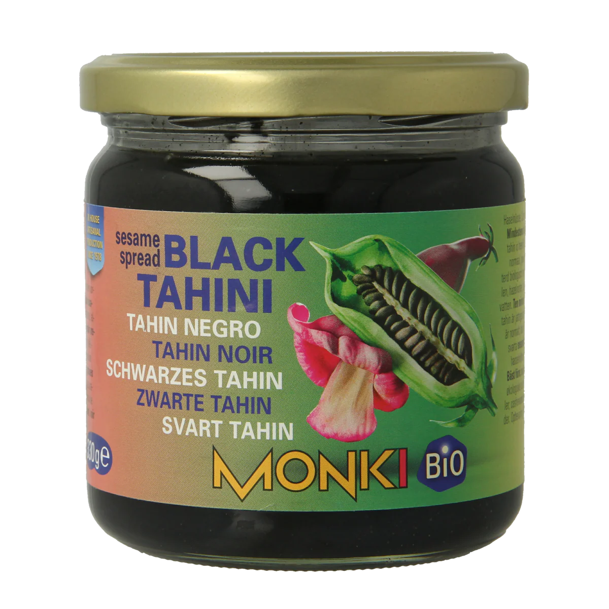 Monki Zwarte tahin bio 330.00 Gram