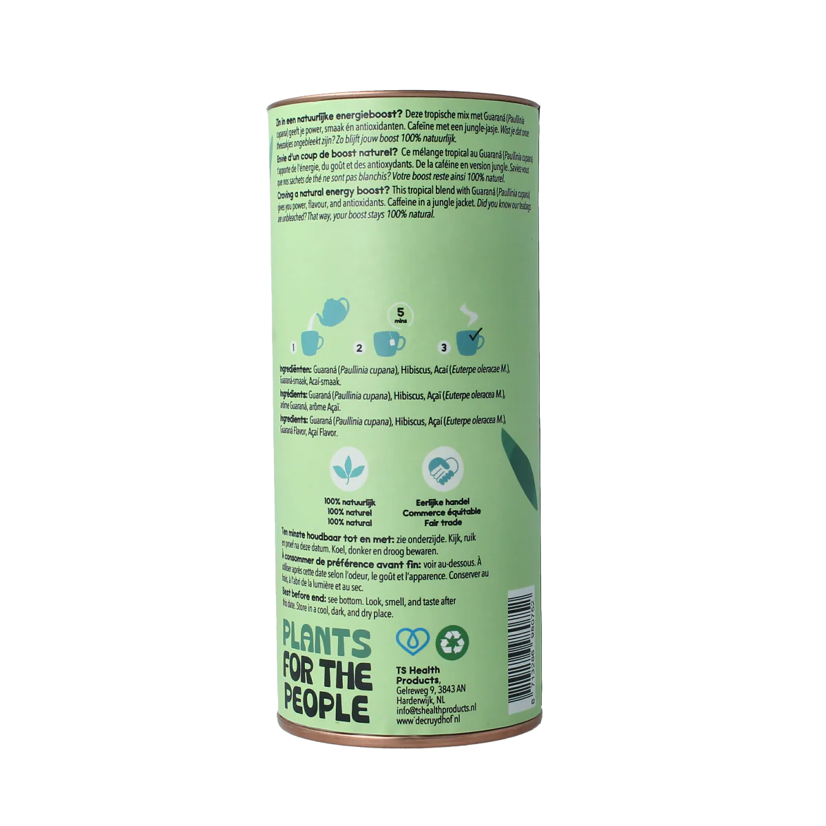 Cruydhof Thee guarana / acai 20 Stuks