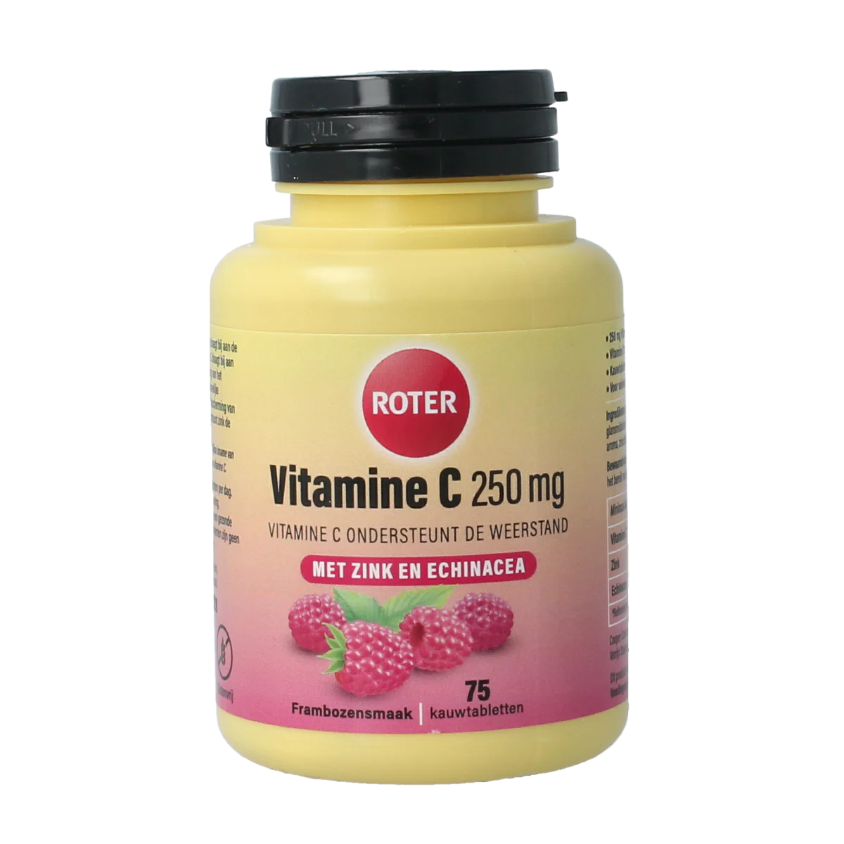 Roter Vitamine C weerstand forte 250mg 75.00 Tabletten