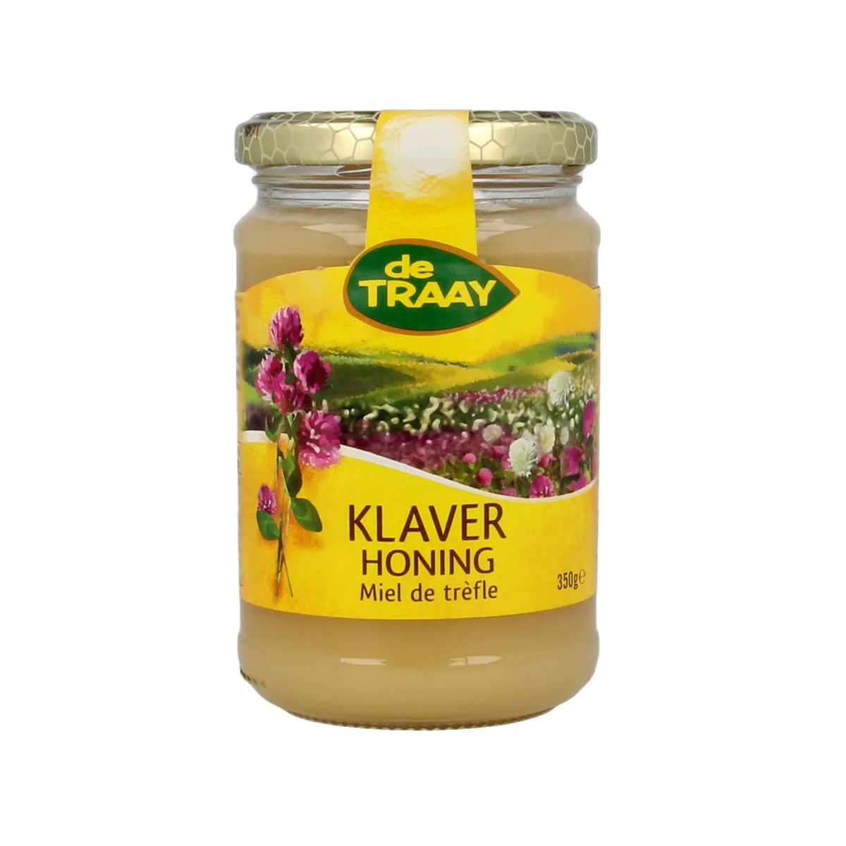 de Traay Klaverhoning creme 350.00 Gram