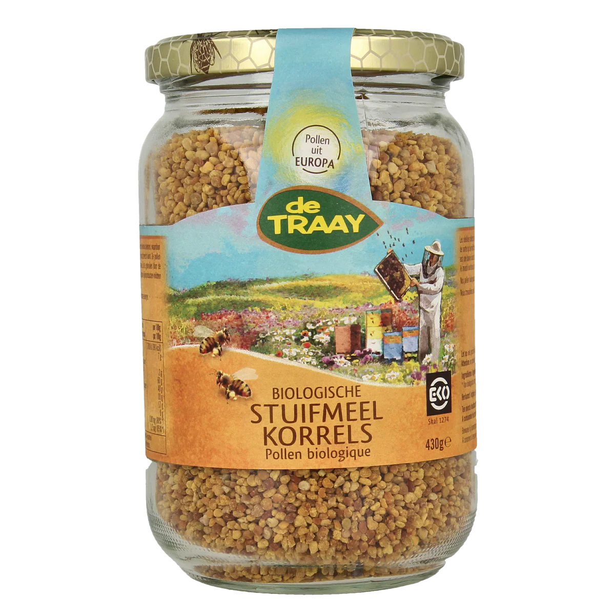de Traay Stuifmeelkorrels biologisch 430.00 Gram