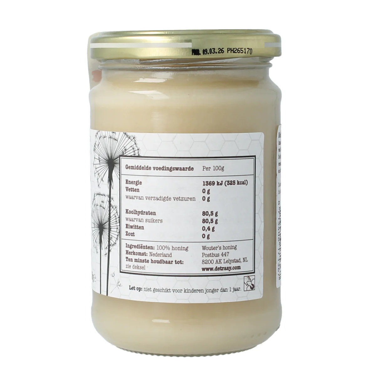 de Traay Wouters Nederlandse voorjaarshoning 350.00 Gram