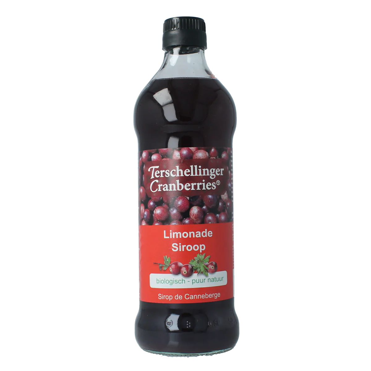 Terschellinger Cranberry siroop bio 500.00 Milliliter