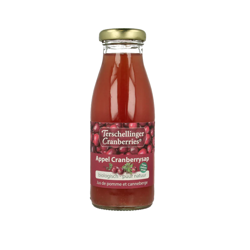 Terschellinger Appel cranberrysap bio 250 Milliliter