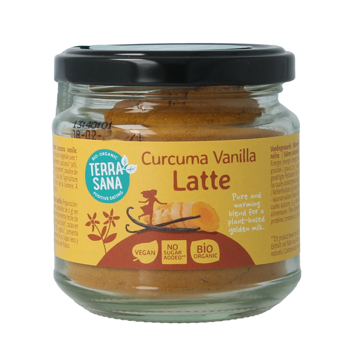 TerraSana Latte curcuma vanilla bio 70.00 Gram