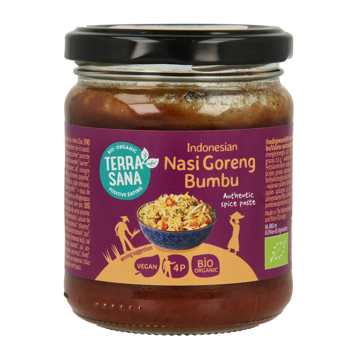 TerraSana Indonesische nasi goreng boemboe bio 200.00 Gram