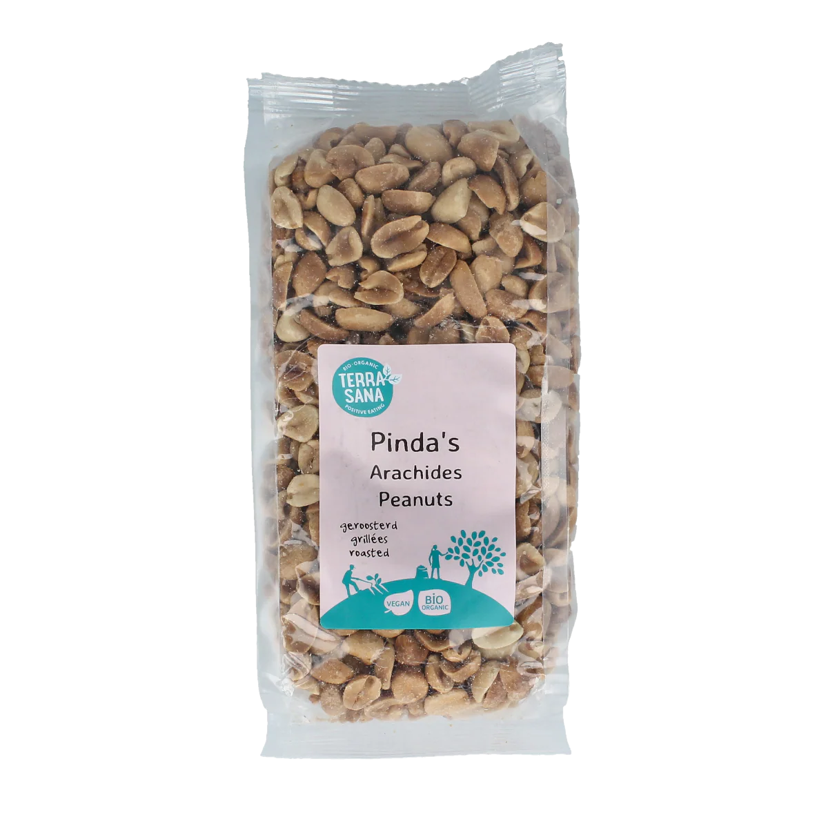 TerraSana Pinda zonder vlies zonder zout bio 250.00 Gram