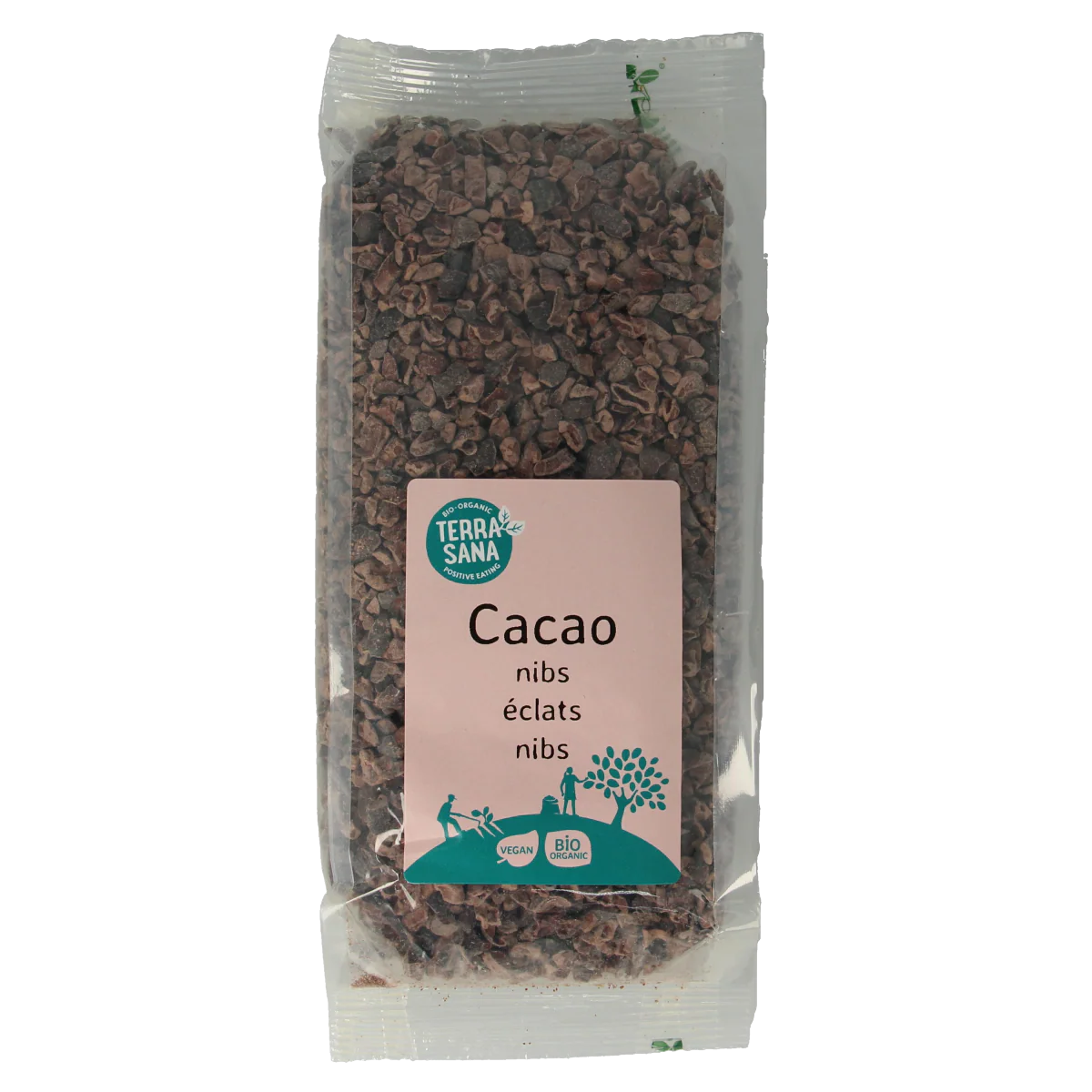 TerraSana Raw cacao nibs bio 250.00 Gram