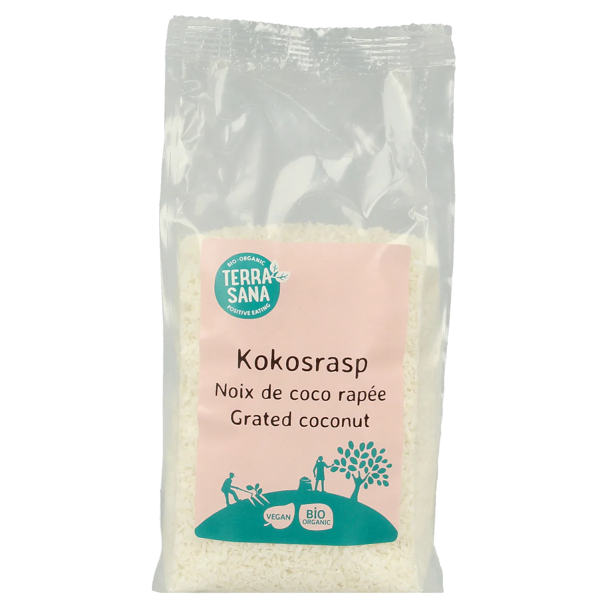 TerraSana Kokosrasp bio 250.00 Gram