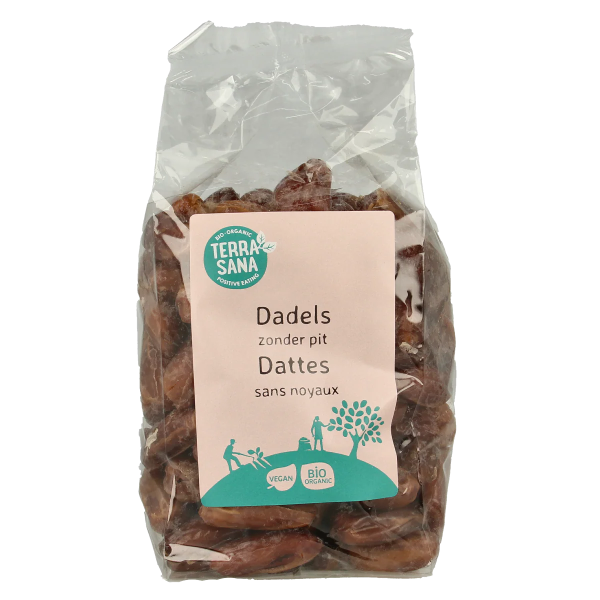 TerraSana RAW dadels zonder pitten bio 750.00 Gram