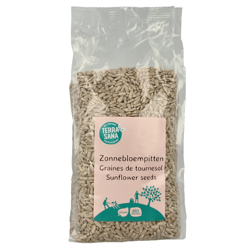 TerraSana RAW zonnebloempitten bio 750 Gram