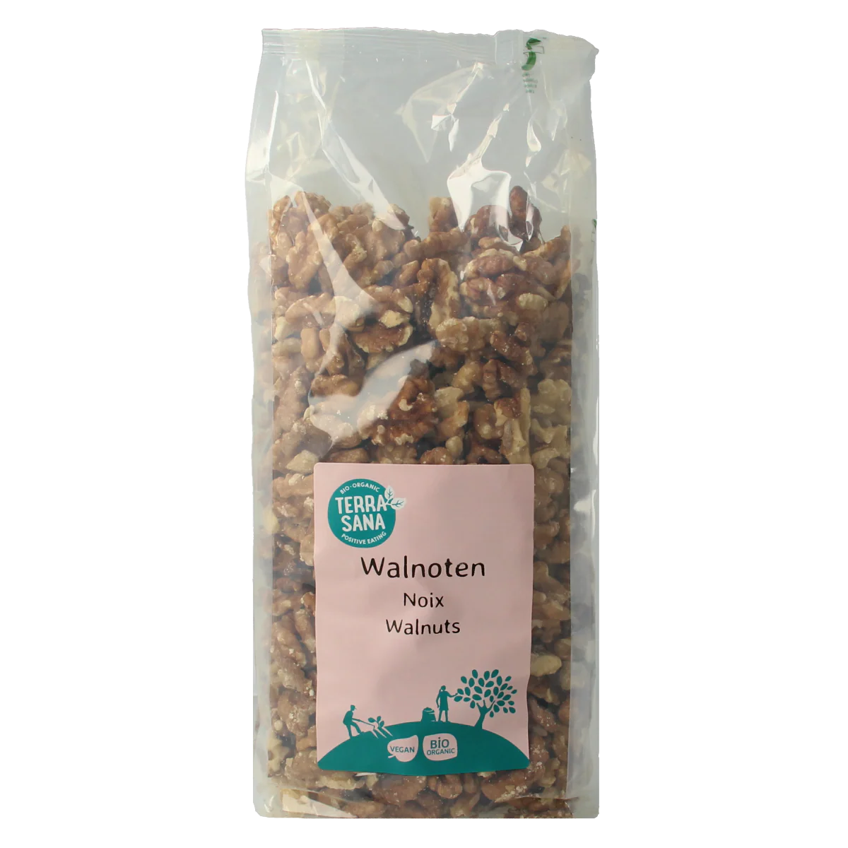 TerraSana Super walnoten gepeld bio 600.00 Gram