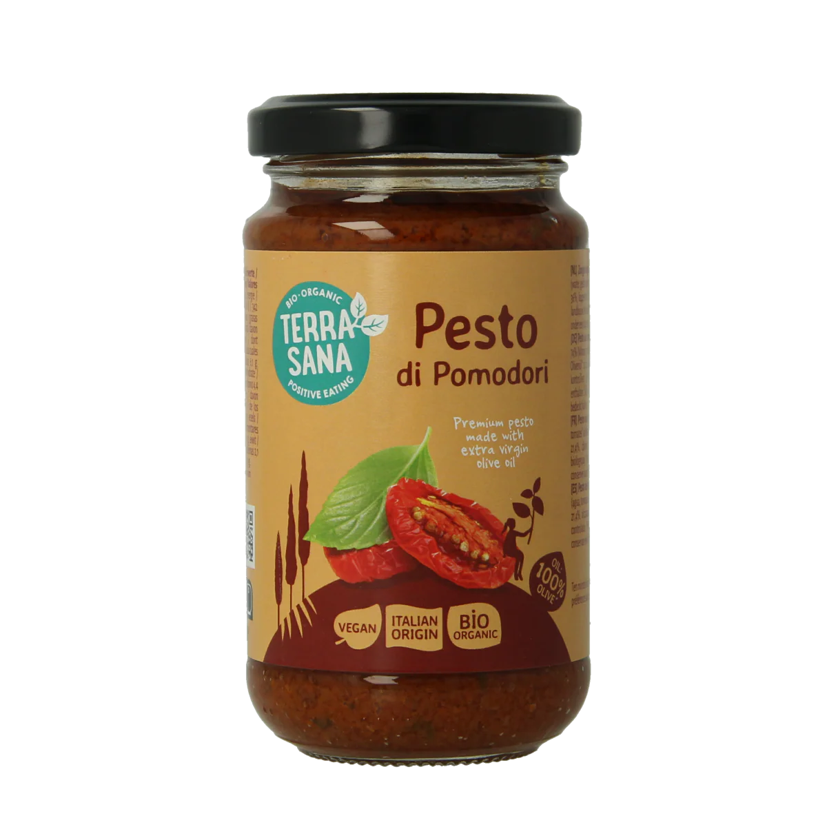 TerraSana Tomatenpesto bio 180.00 Gram