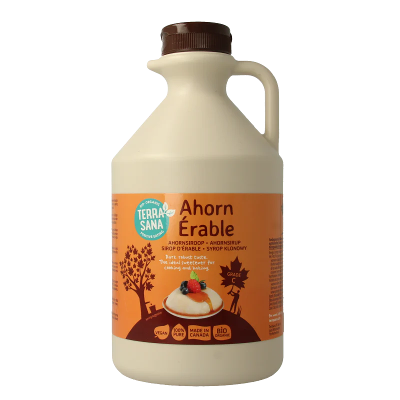 TerraSana Ahornsiroop graad C bio 1 Liter