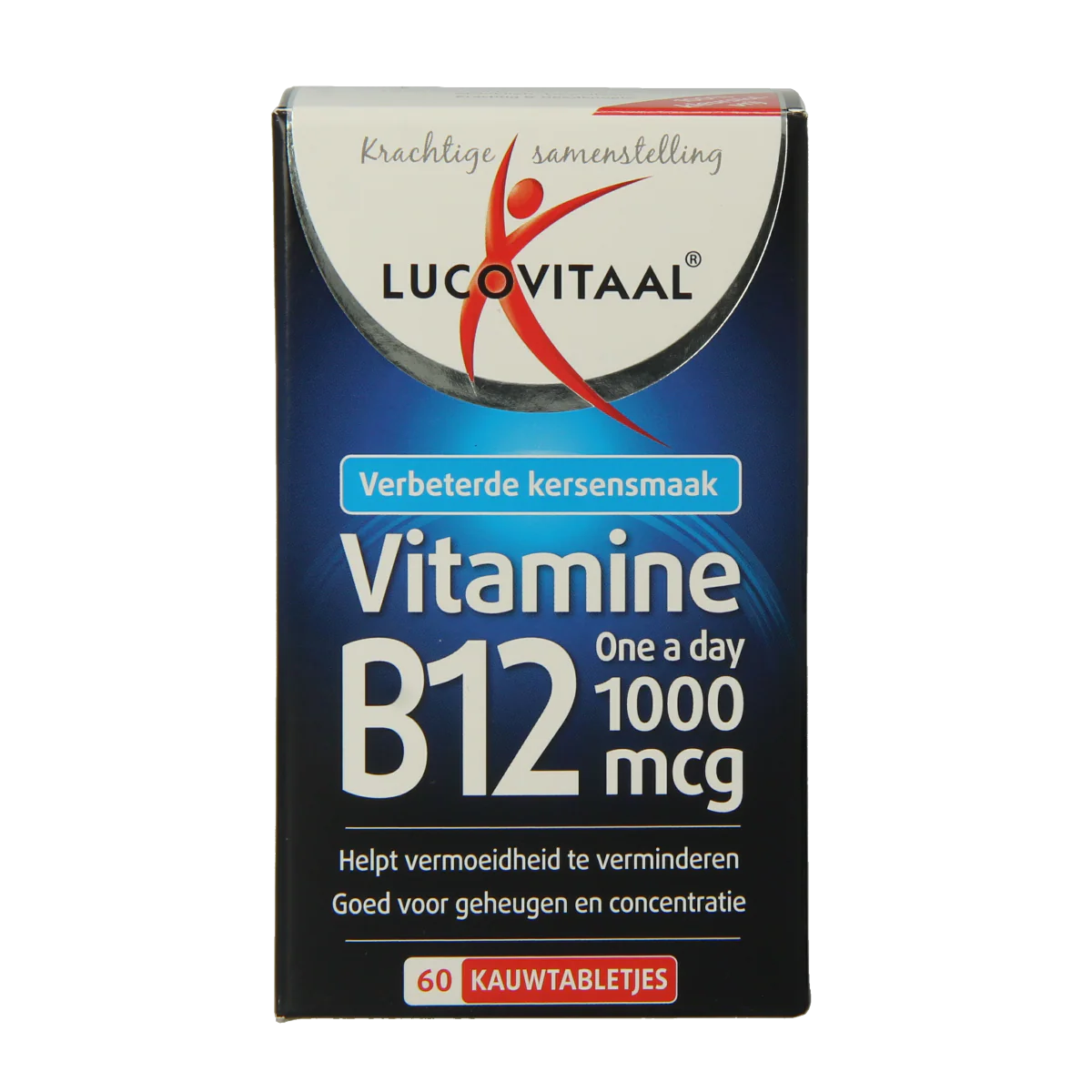 Lucovitaal Vitamine B12 1000mcg 60.00 Kauwtabletten