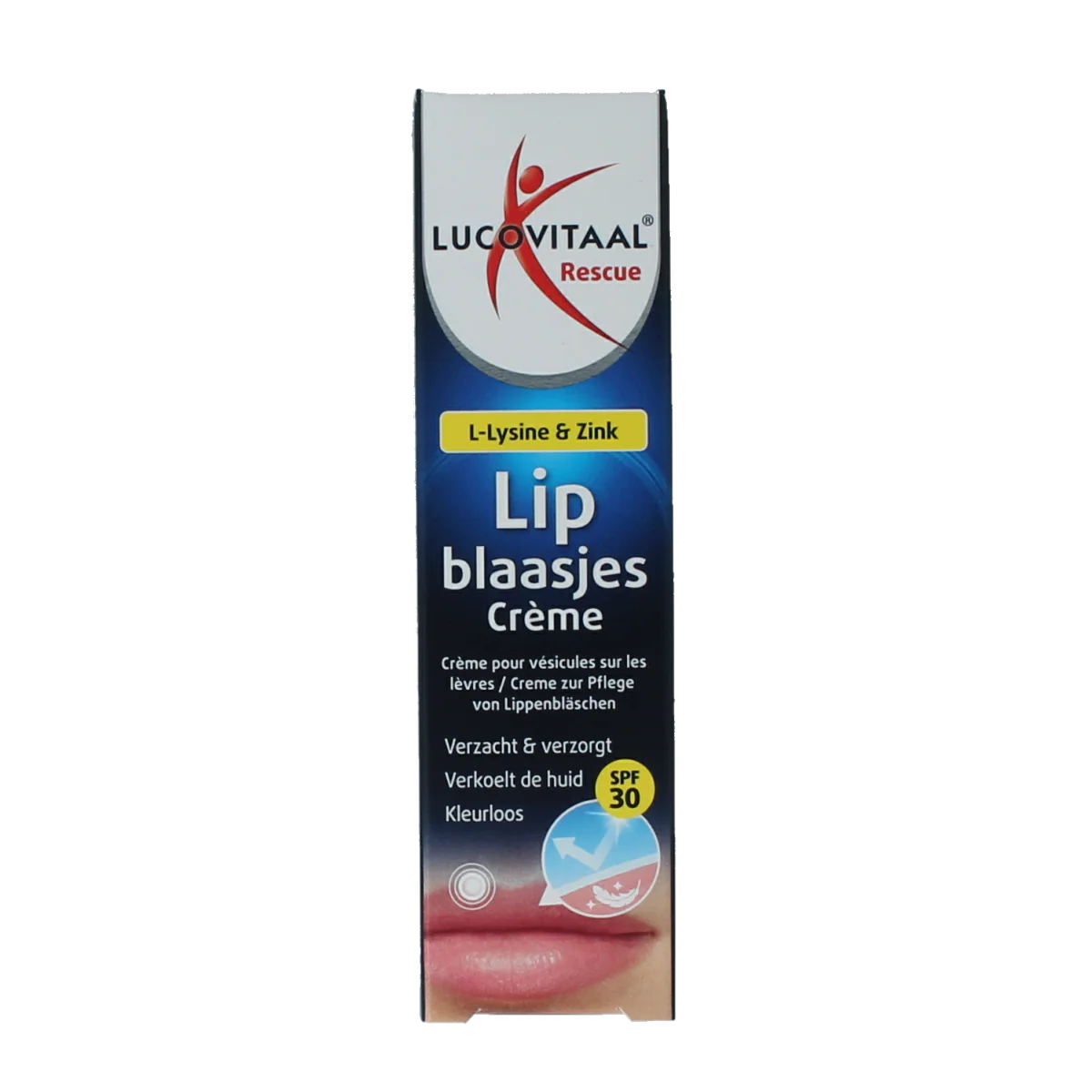 Lucovitaal Lipblaasjes rescue creme 7.00 Milliliter
