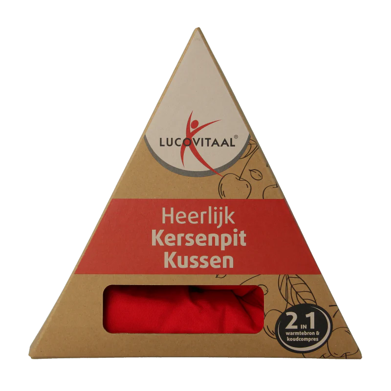 Lucovitaal Kersenpit kussen langwerpig 1 Stuks