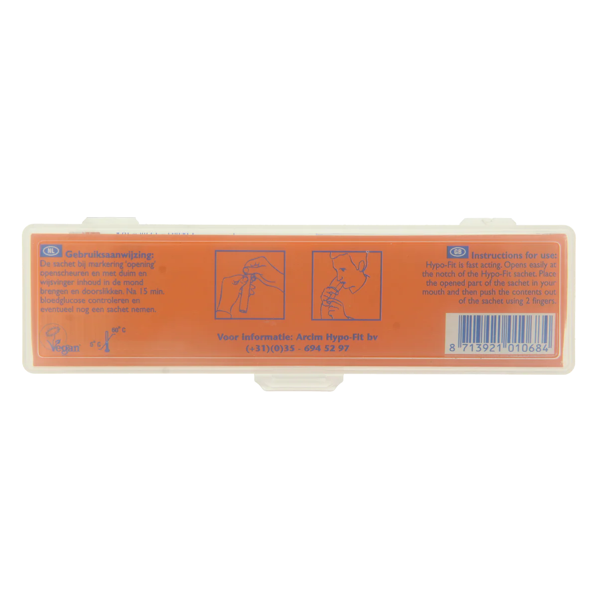 Hypio-Fit Brilbox sinaasappel direct energy 2 Sachets