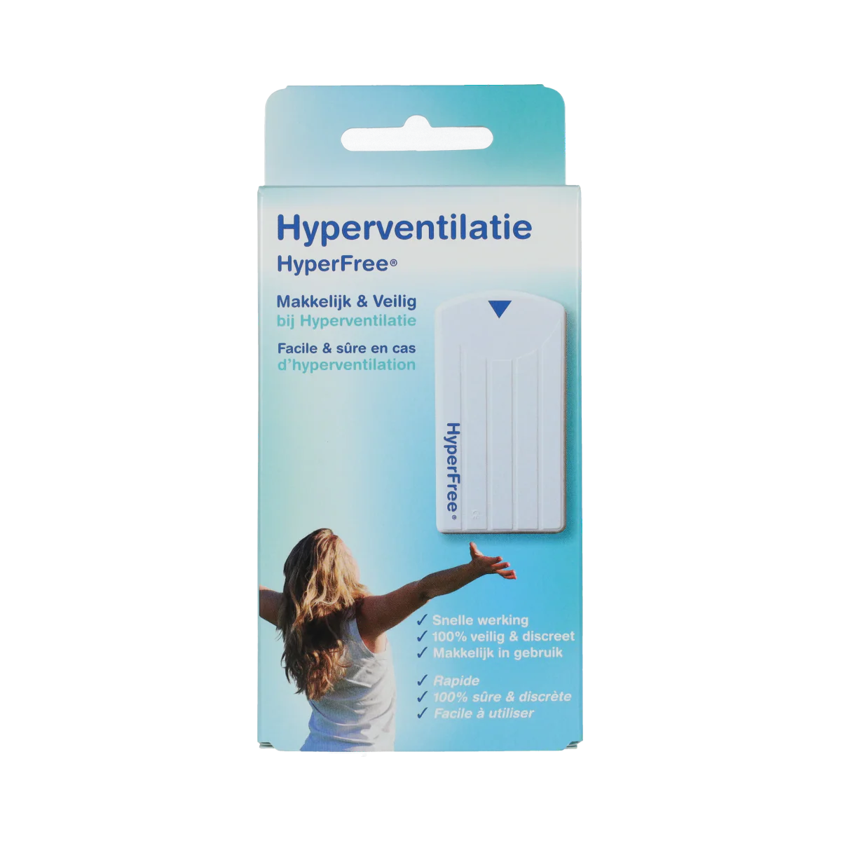 Hyperfree Tegen hyperventilatie 1.00 Stuks