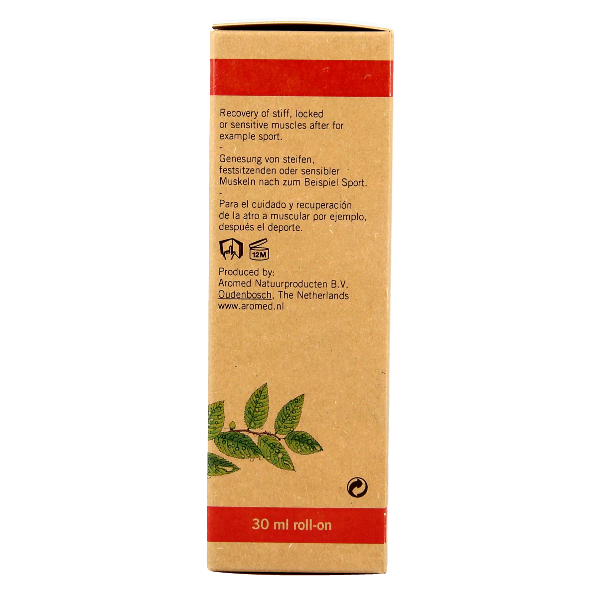 Aromed Shanghan-Lun spierolie roller 30.00 Milliliter