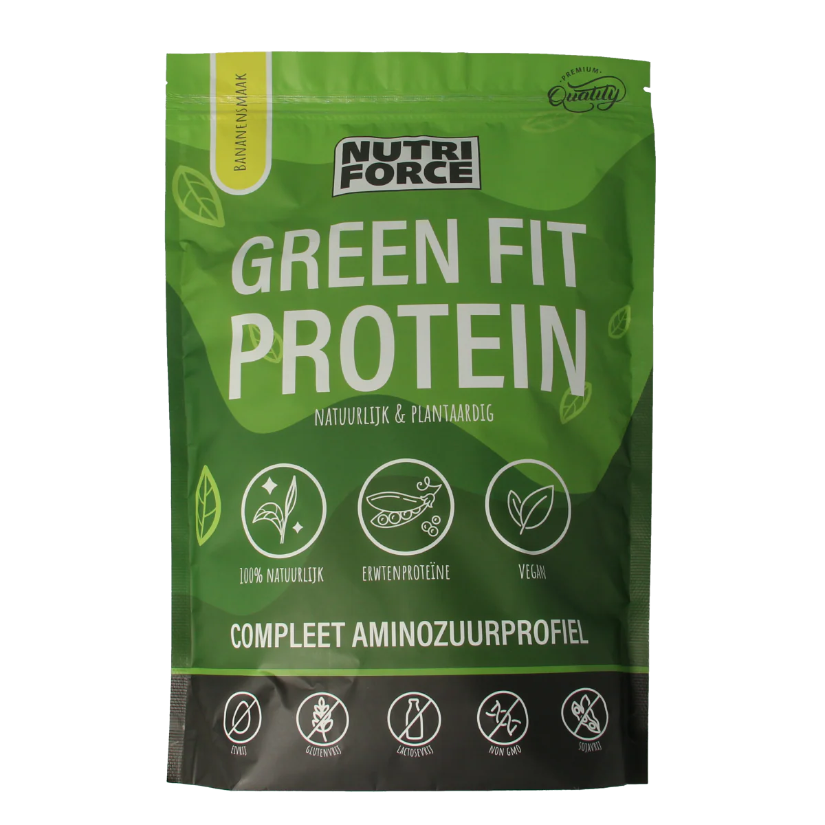 Nutriforce Green fit protein banaan 700.00 Gram