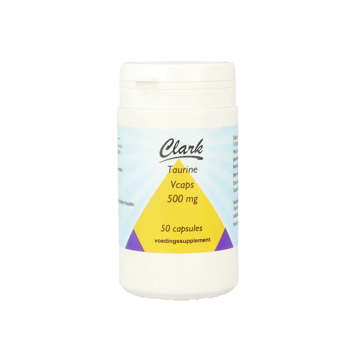 Clark Taurine 500mg 50.00 Capsules
