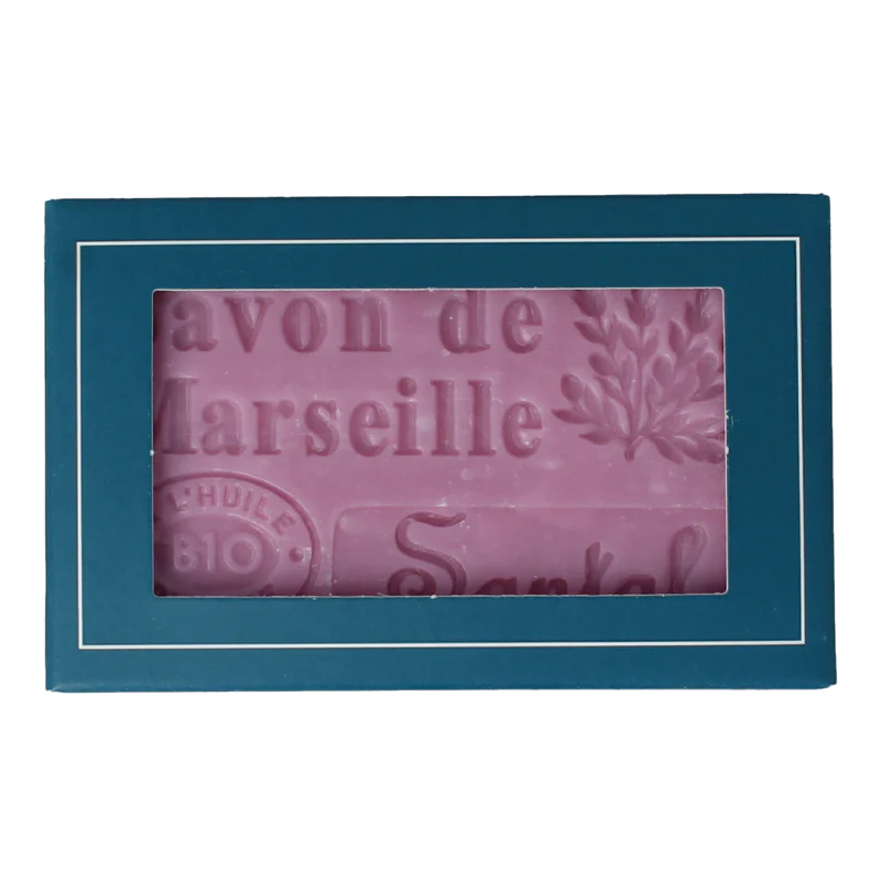 Aroma Vera Marseillezeep santal/sandelhout bio 125 Gram