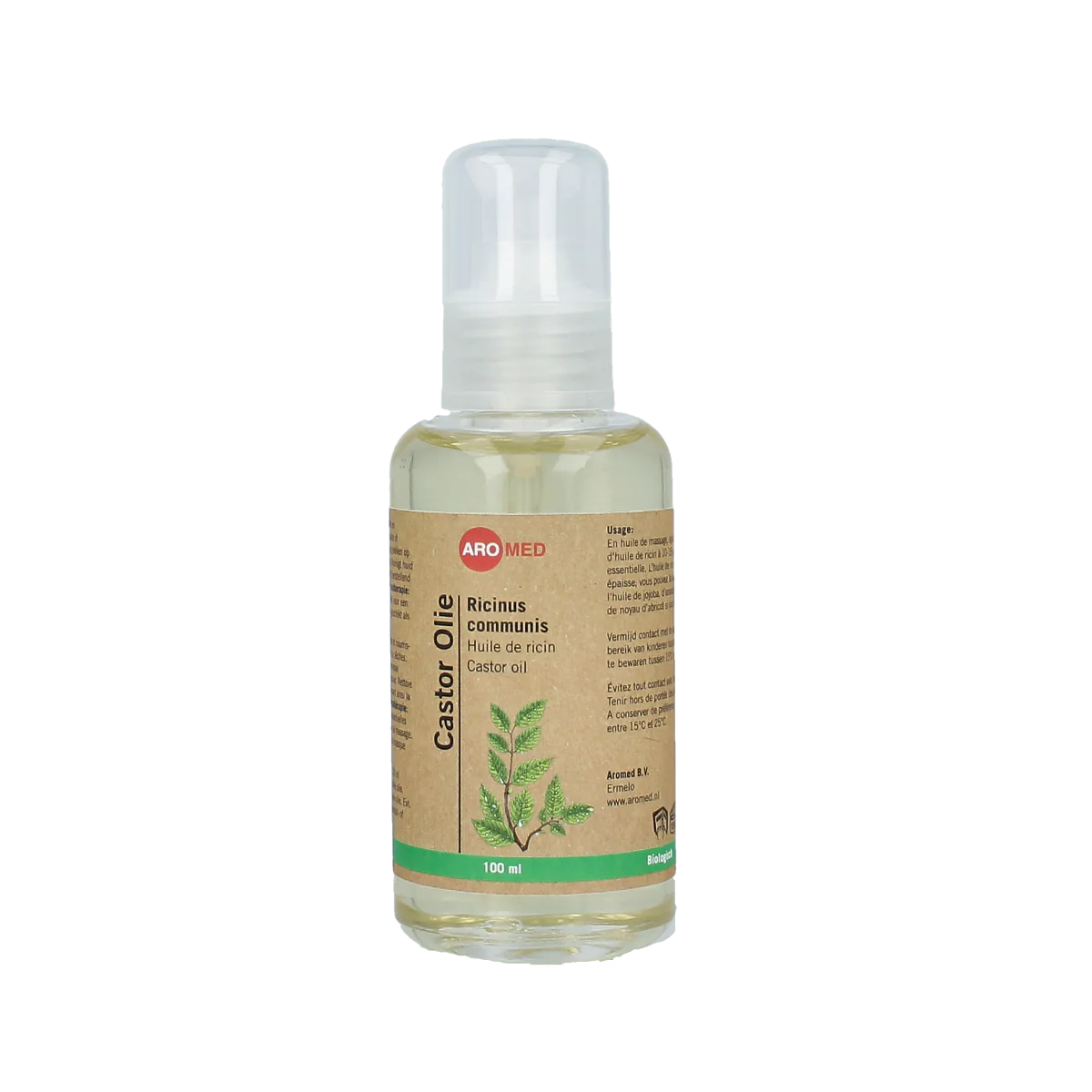 Aromed Castorolie bio 100.00 Milliliter