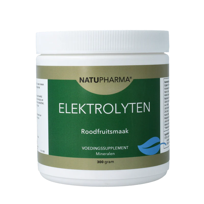 Natupharma Elektrolyten rood fruit 300.00 Gram