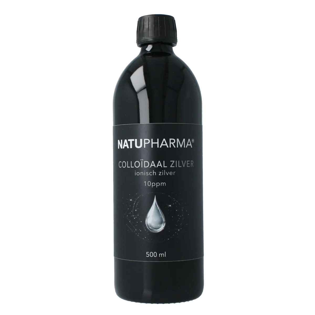 Natupharma Ionisch zilverwater 10ppm 500.00 Milliliter