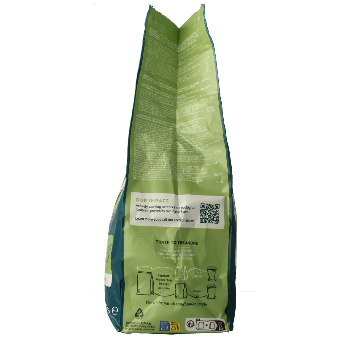 Yarrah Hondenvoer vega wheat-free bio 2000.00 Gram