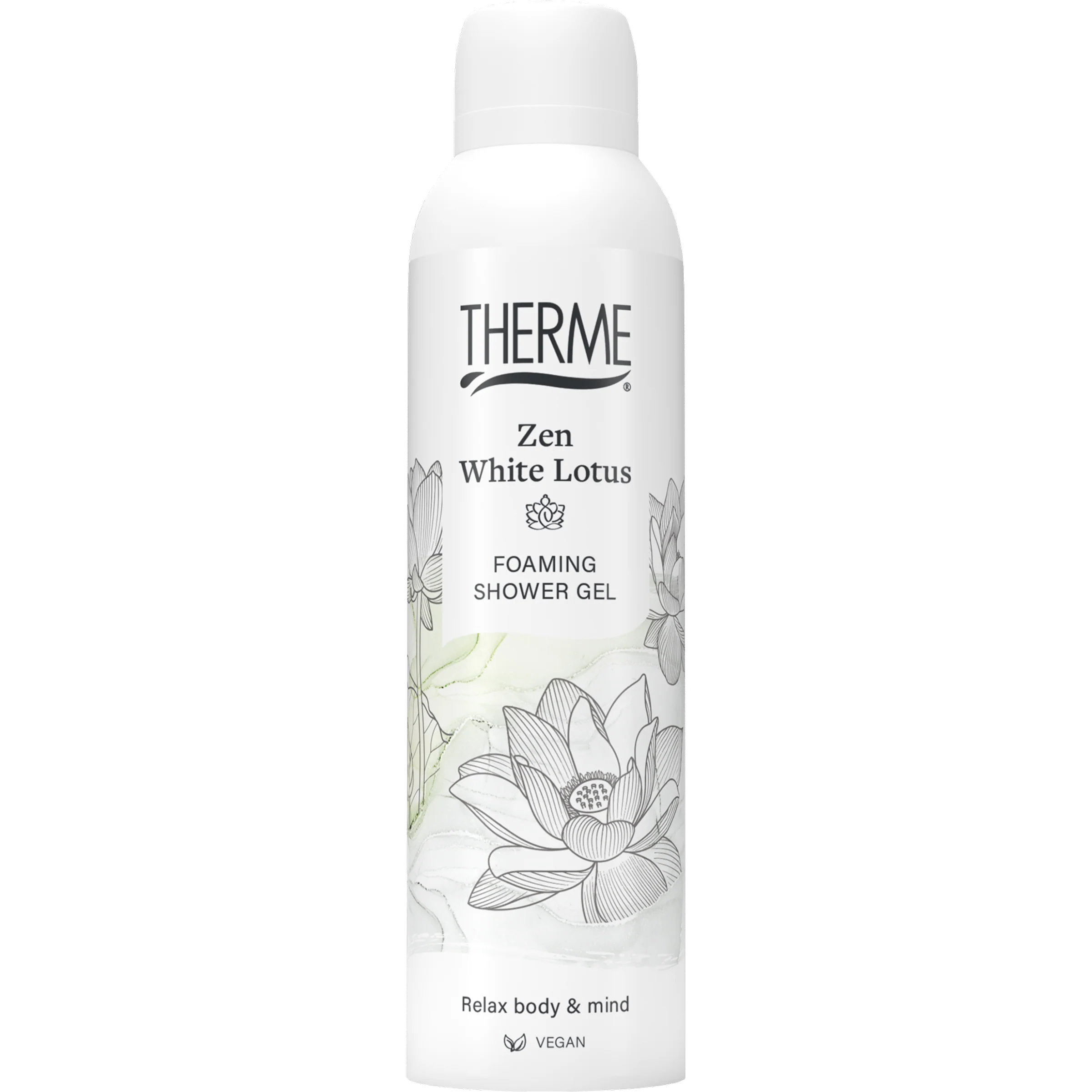 Therme Zen white lotus foaming showergel 200.00 Milliliter