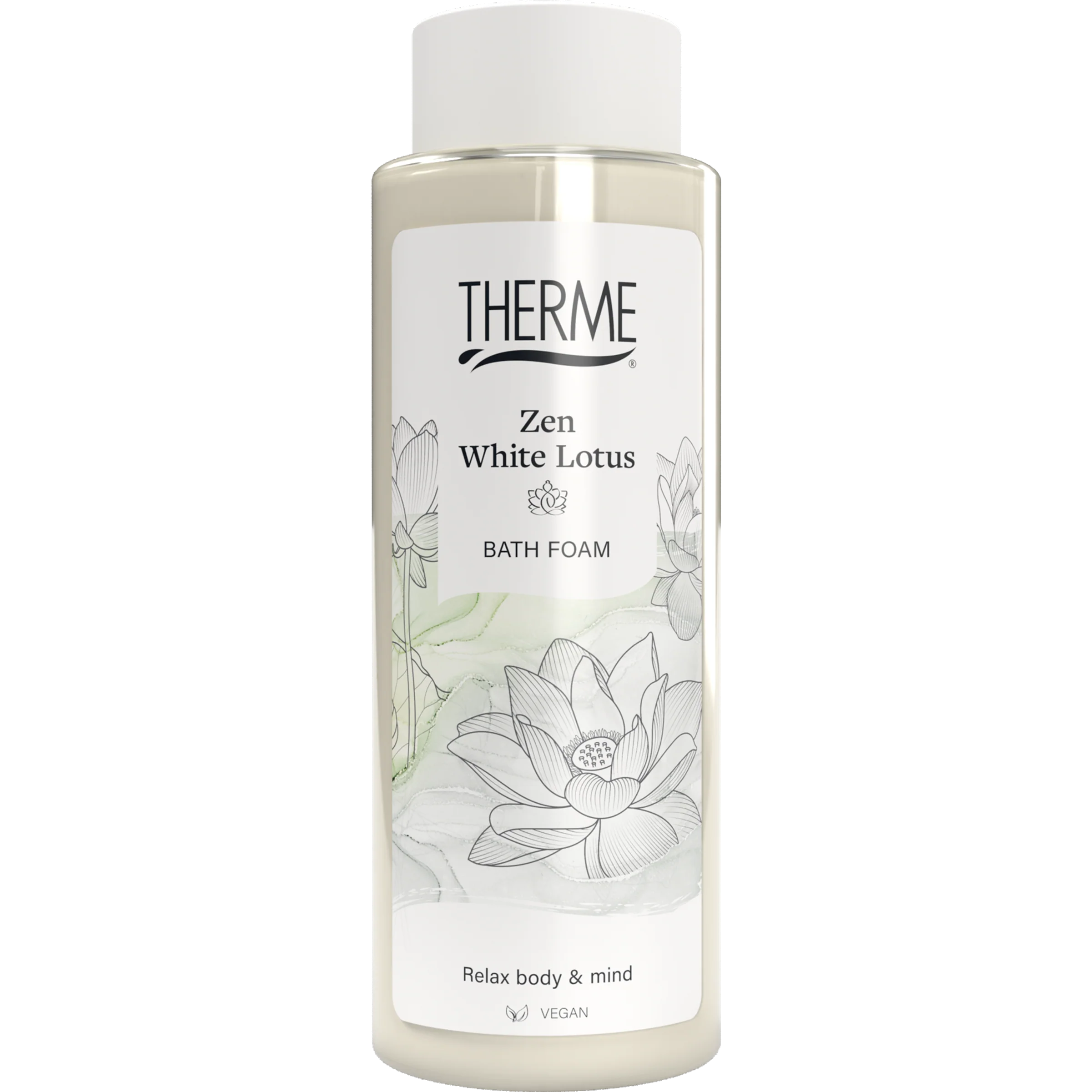 Therme Zen white lotus relaxing bath foam 500.00 Milliliter