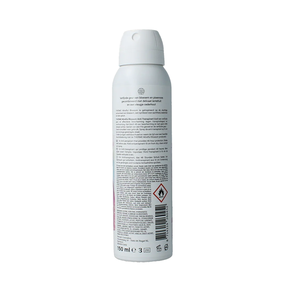 Therme Mindful blossom deodorant spray 150.00 Milliliter