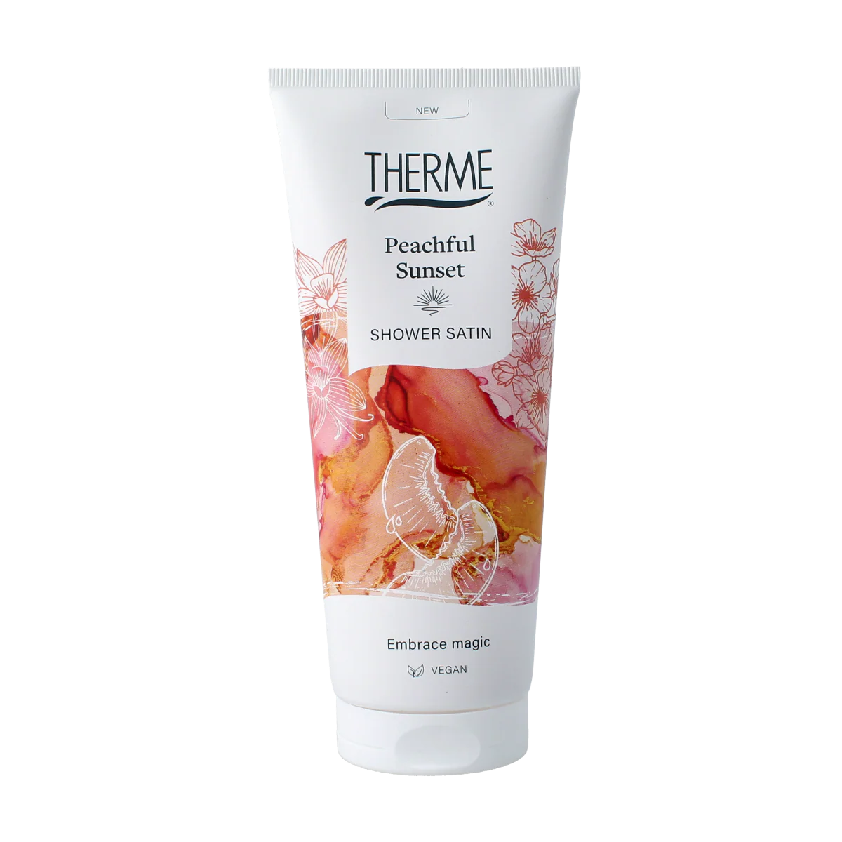 Therme Peachful sunset shower satin 200.00 Milliliter