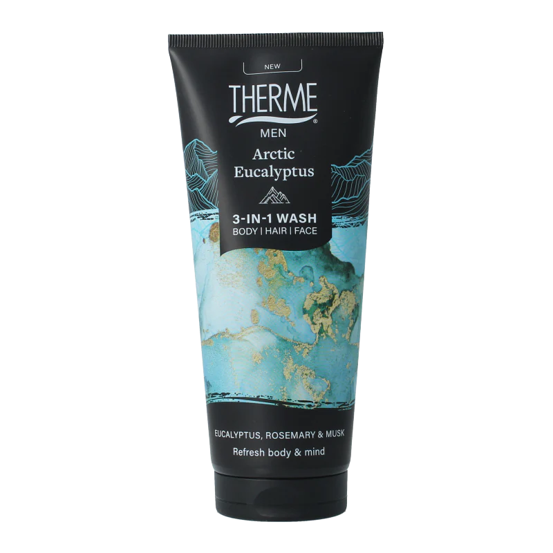 Therme Arctic eucalyptus 3-in-1 wash 200 Milliliter