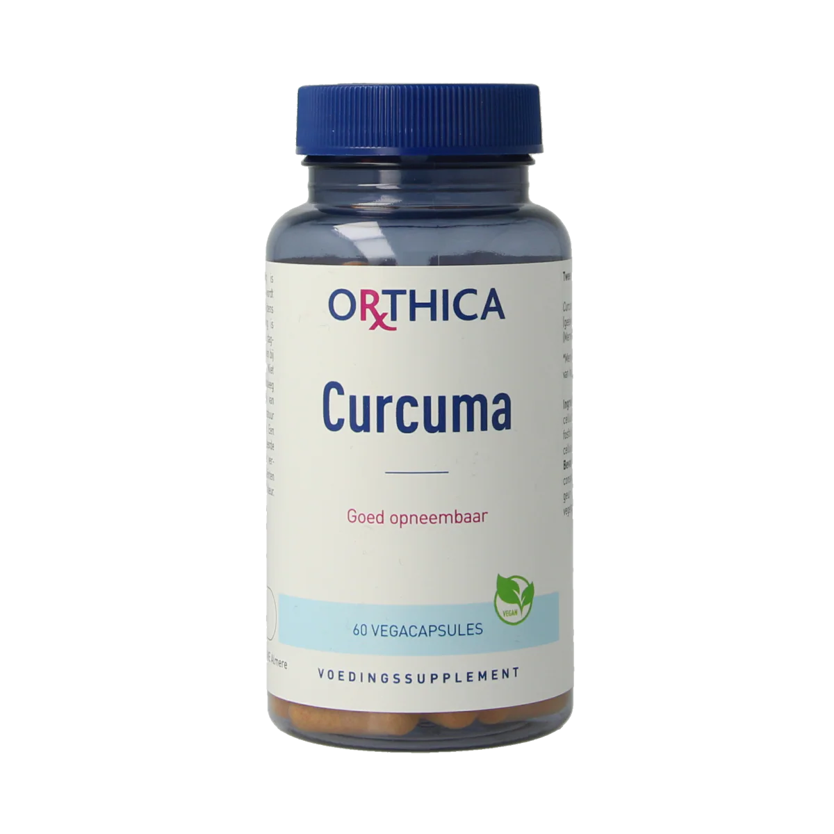Orthica Curcuma 60.00 Vegetarische capsules